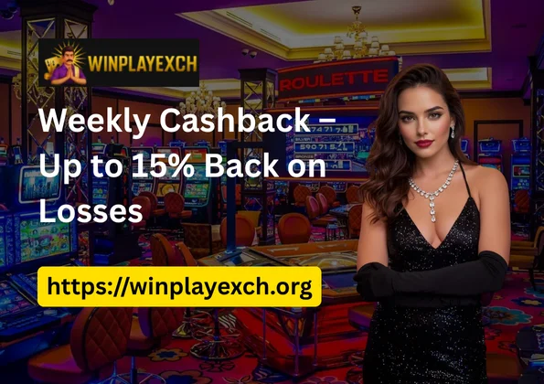 Weekly Cashback – Up to 15% Back on Losses
