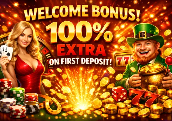 Welcome Bonus – 100% Extra on First Deposit